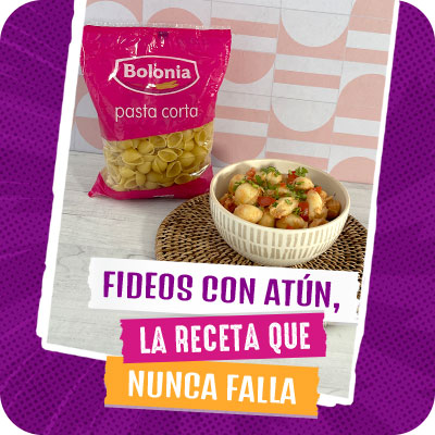 Fideos con Atún, la receta que nunca falla