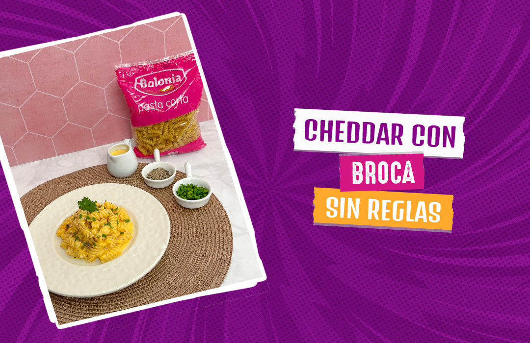 Cheddar con broca sin reglas