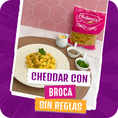 Cheddar con broca sin reglas