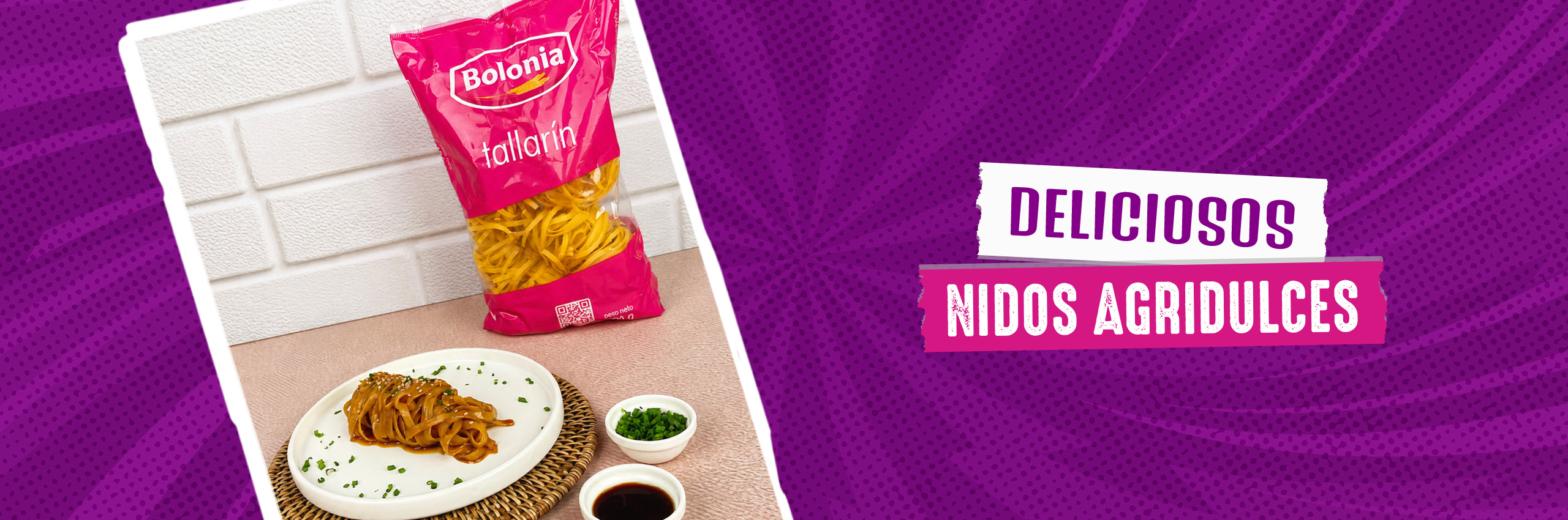Deliciosos nidos agridulces