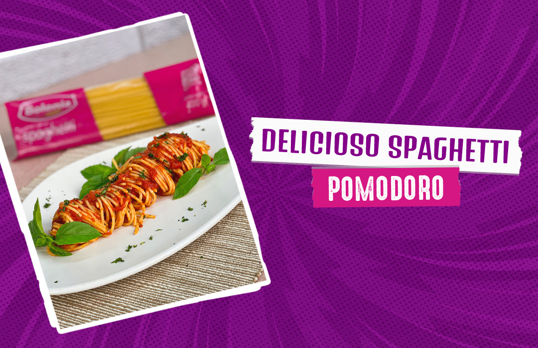 Delicioso spaghetti pomodoro