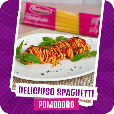 Delicioso spaghetti pomodoro